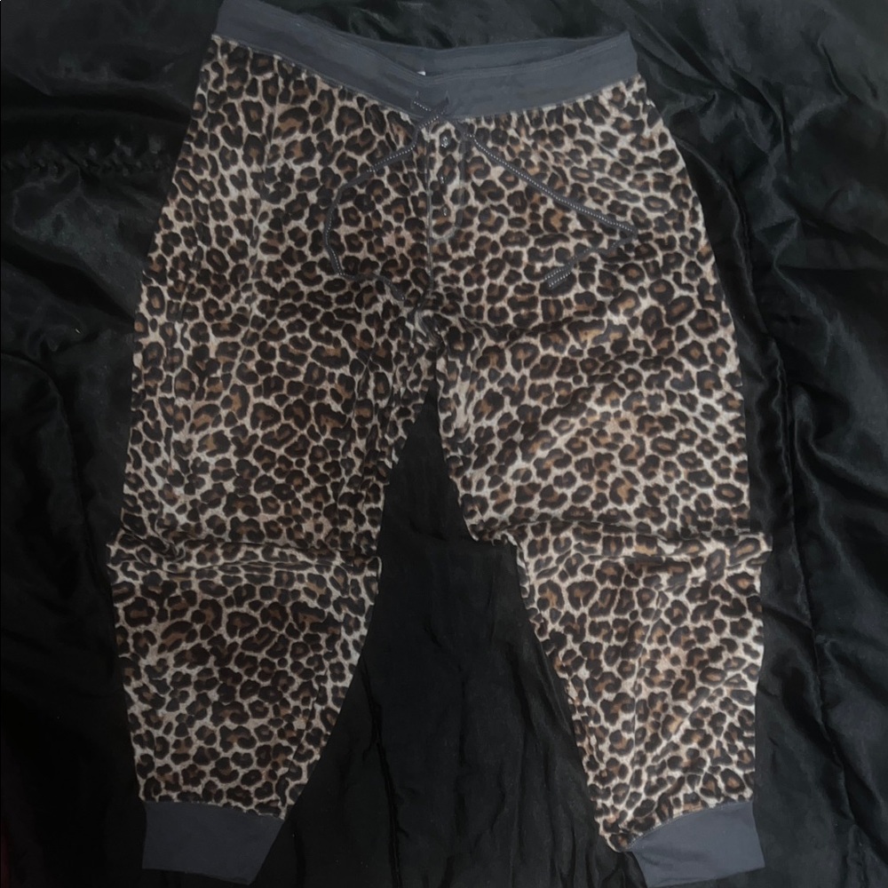 Leopard Print Sleep Set, Size L (12-14)